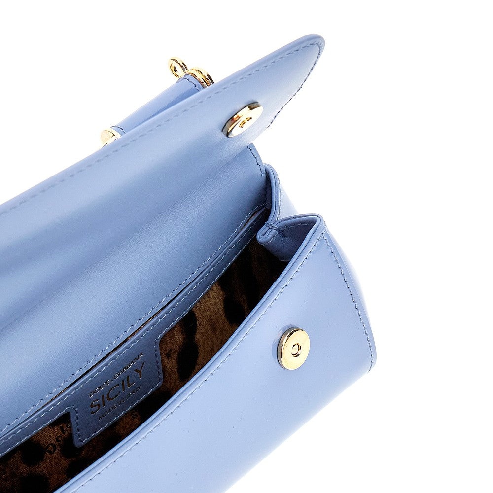 PATENT LEATHER SMALL 'SICILY' BAG - 3