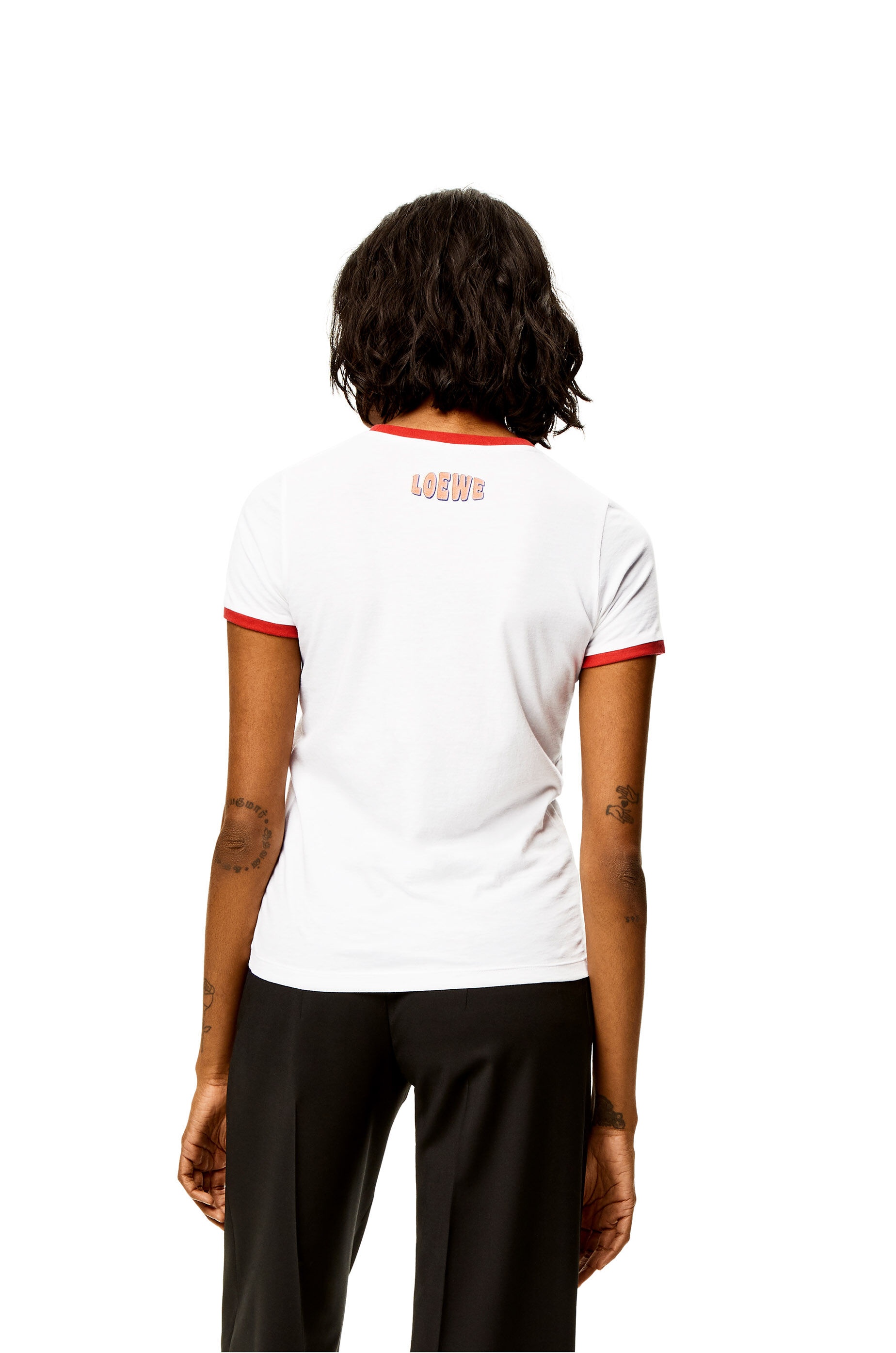 Oysters print T-shirt in cotton - 4