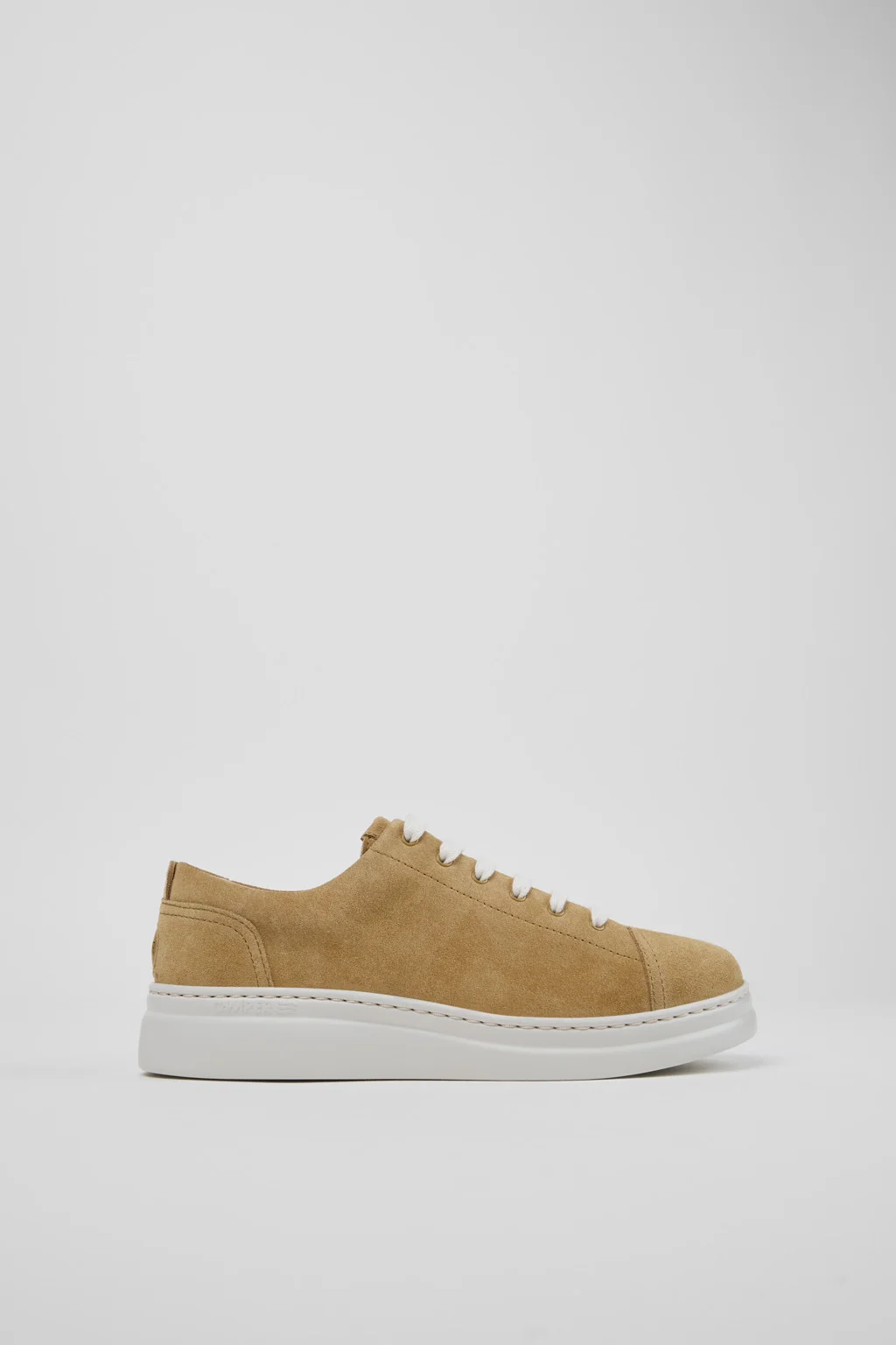 Runner Up Brown Suede Sneakers for Women. - 1