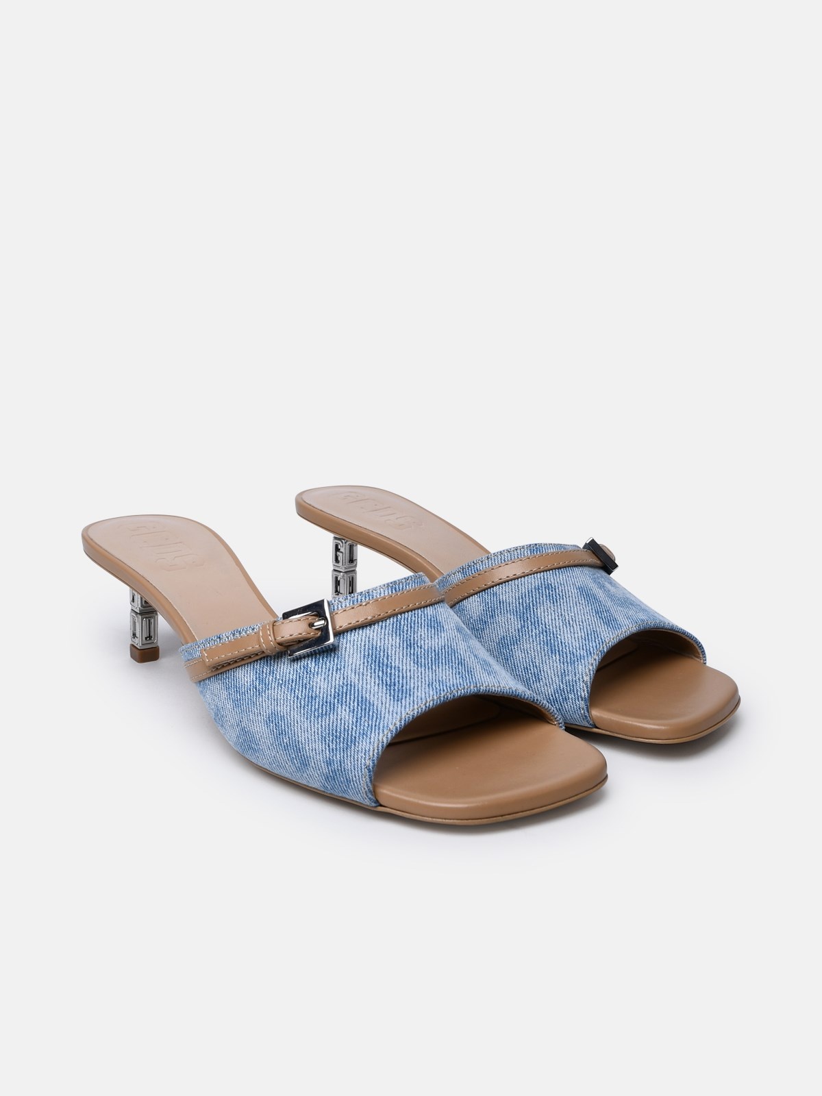 LIGHT BLUE DENIM SLIPPER - 2