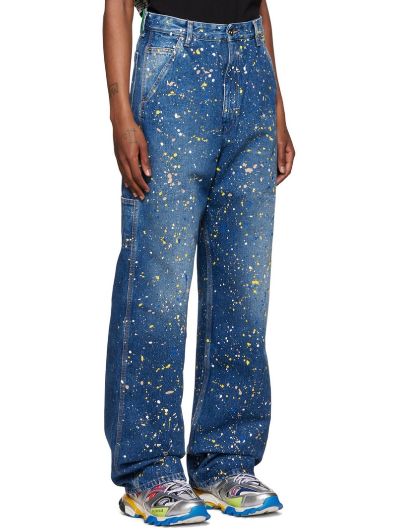 Blue Paint Over Carpenter Jeans 2