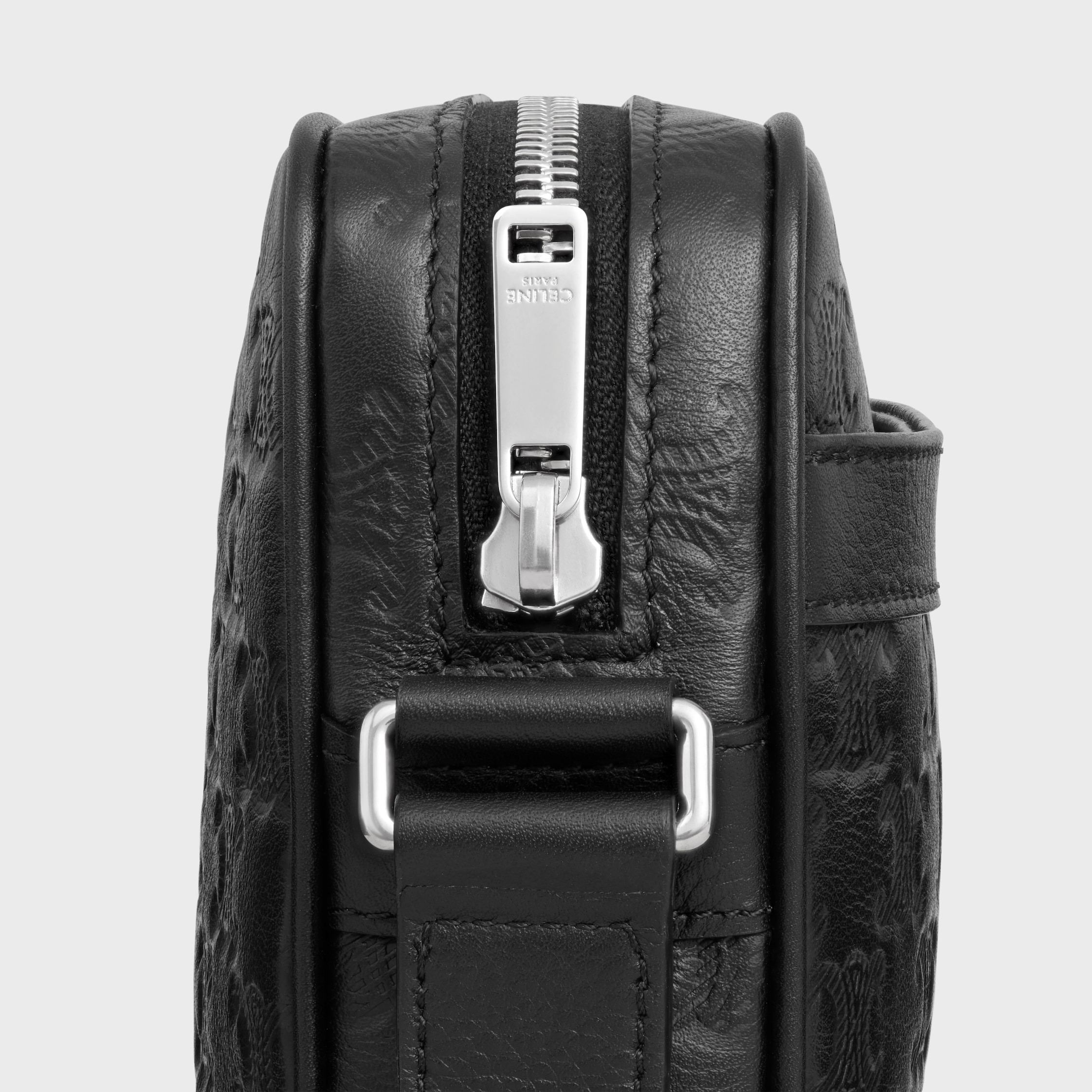 Medium messenger in Calfskin with triomphe embossed - 5