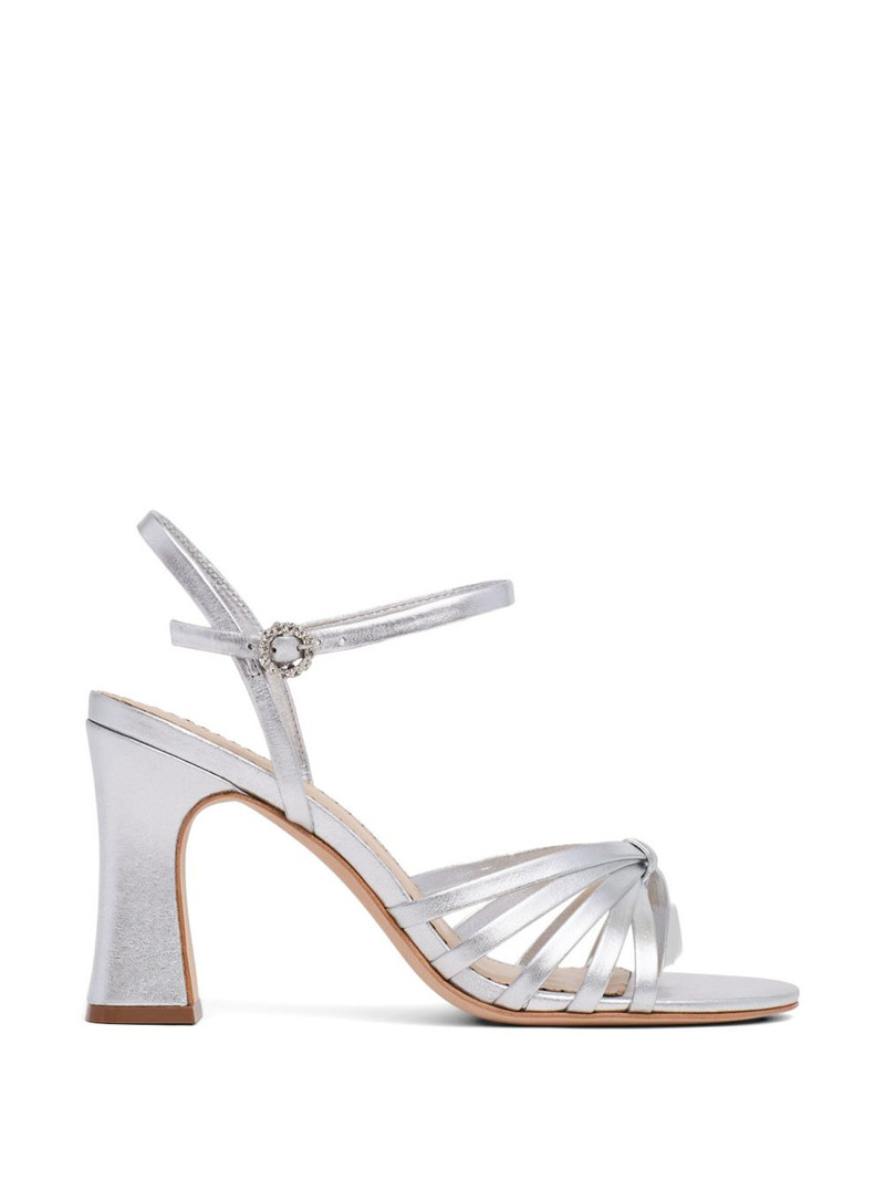Logan metallic heeled sandals 1