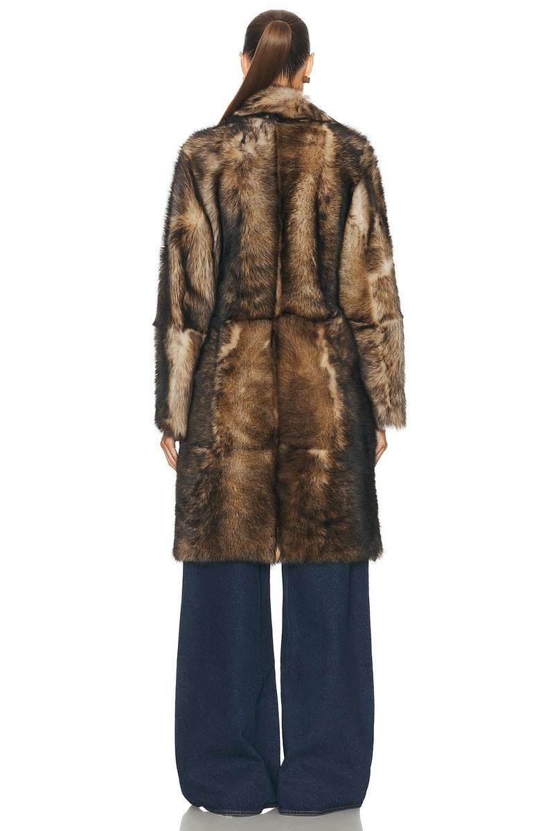 NOUR HAMMOUR Evita Coat outlook