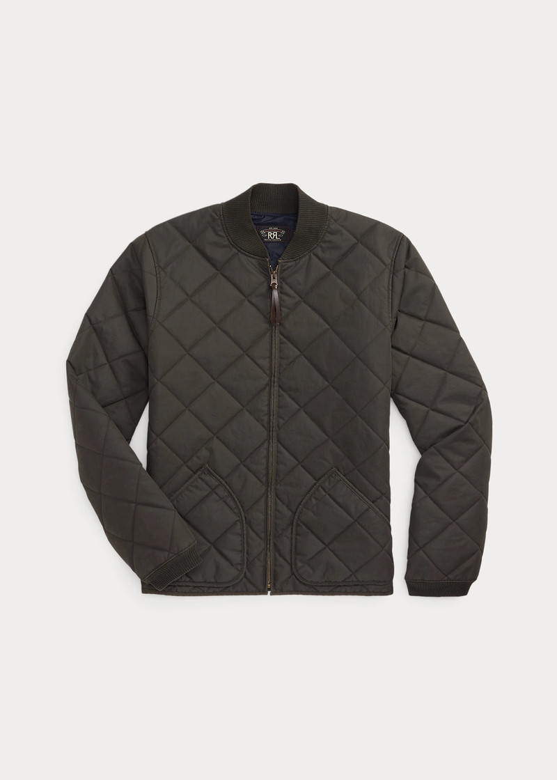 RRL by Ralph Lauren Quilted Twill Jacket | REVERSIBLE
