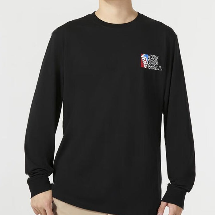 Vans Dimensions Long Sleeve T-Shirt 'Black' VN0A54NWBLK - 2