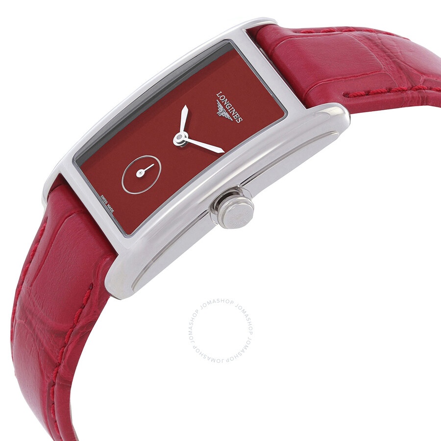 Longines Dolce Vita Quartz Red Dial Ladies Watch L5.512.4.91.2 - 2