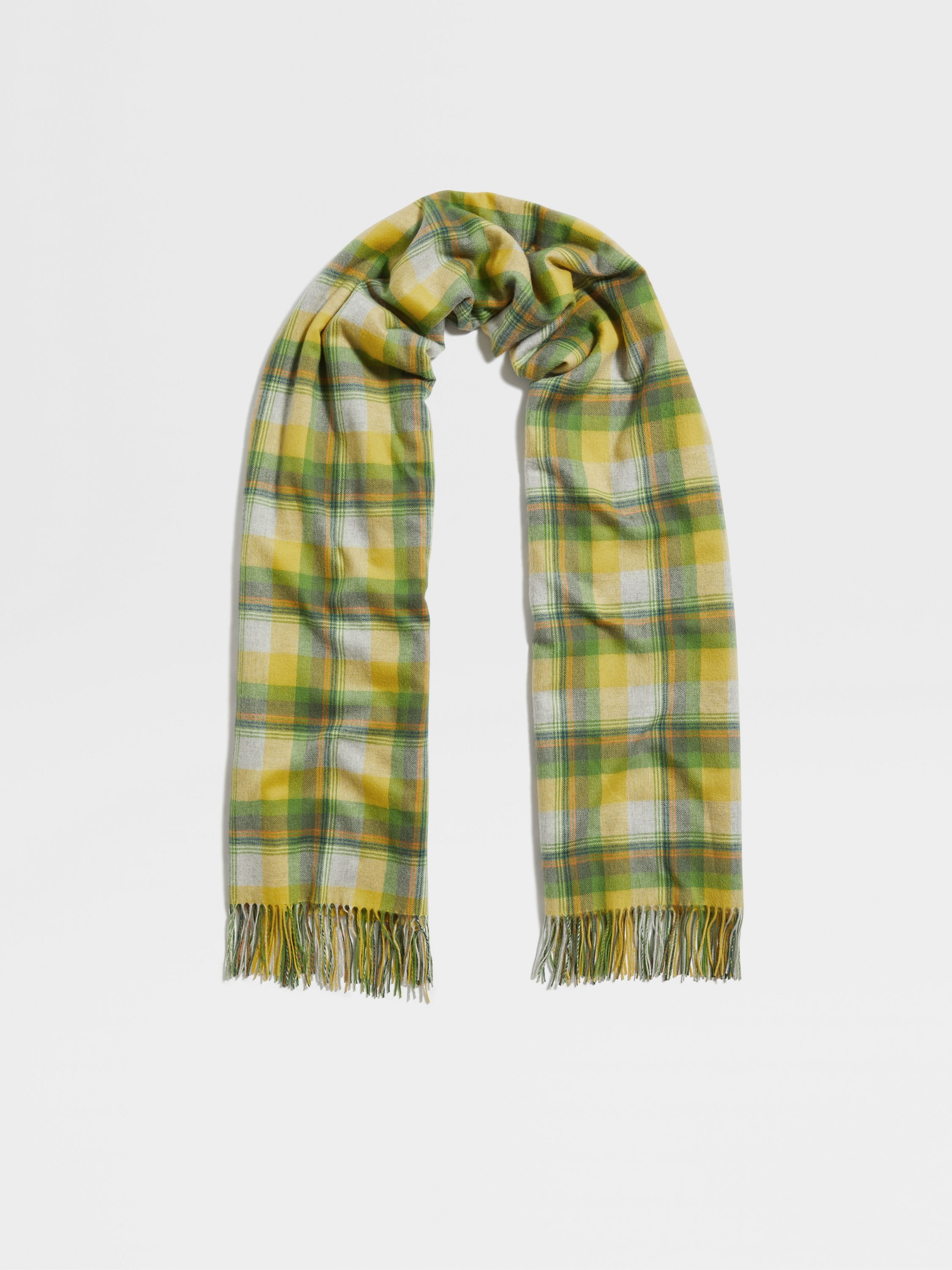 ZEGNA X THE ELDER STATESMAN PURE CASHMERE SCARF - 1