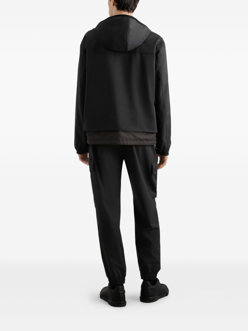 zip-up hooded jacket - 3
