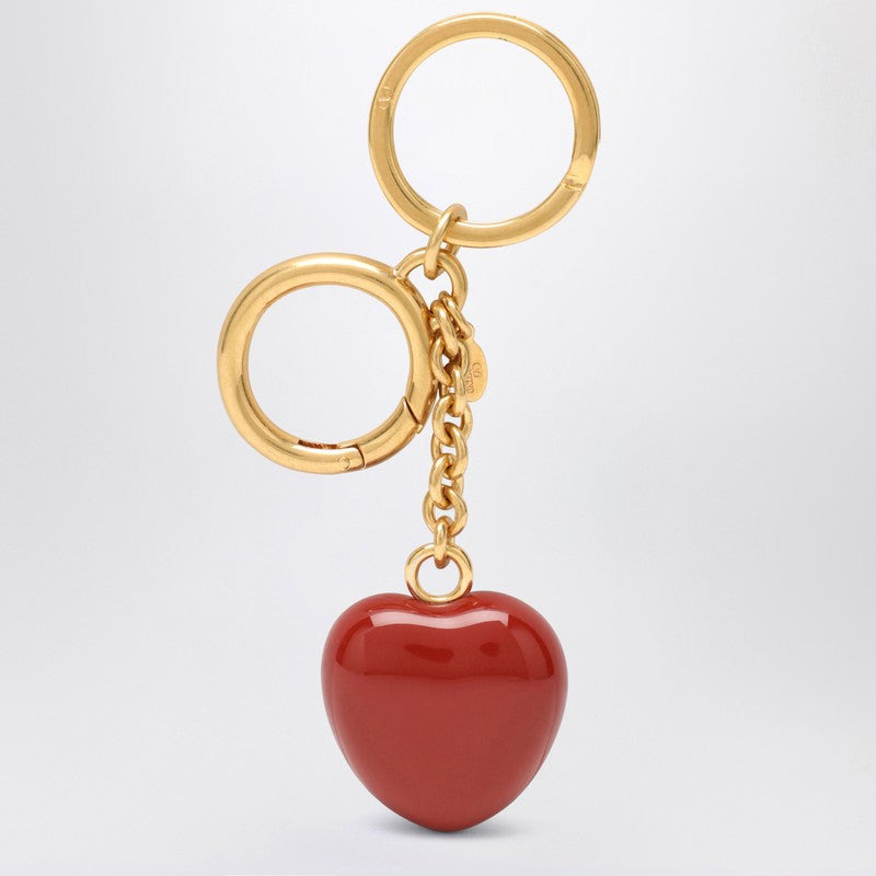 Valentino Garavani Bag Charm Keyring Coeur Royal In Red Women - 2