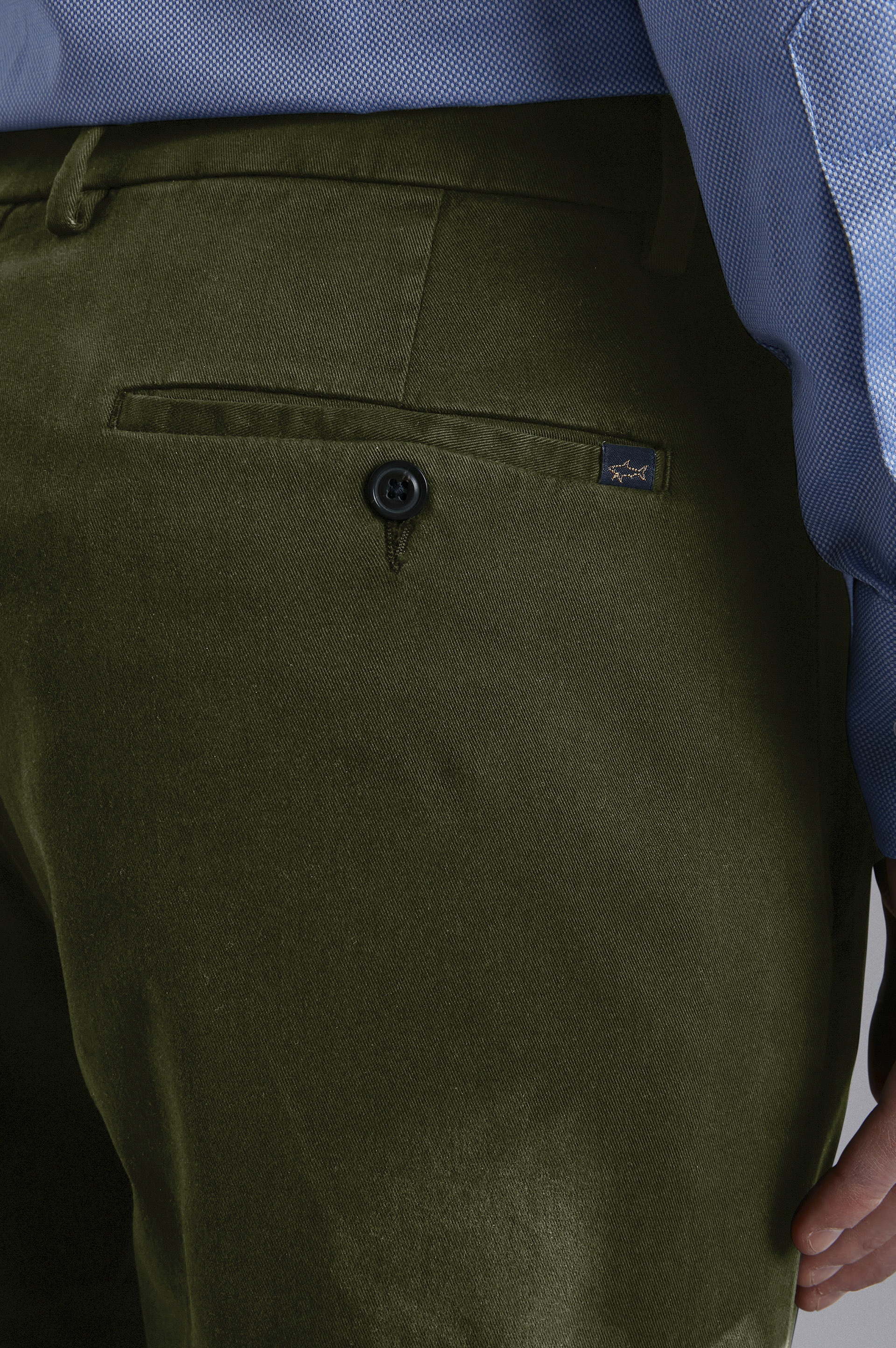 X-SOFT TECHNICAL COTTON CHINO TROUSERS - 4