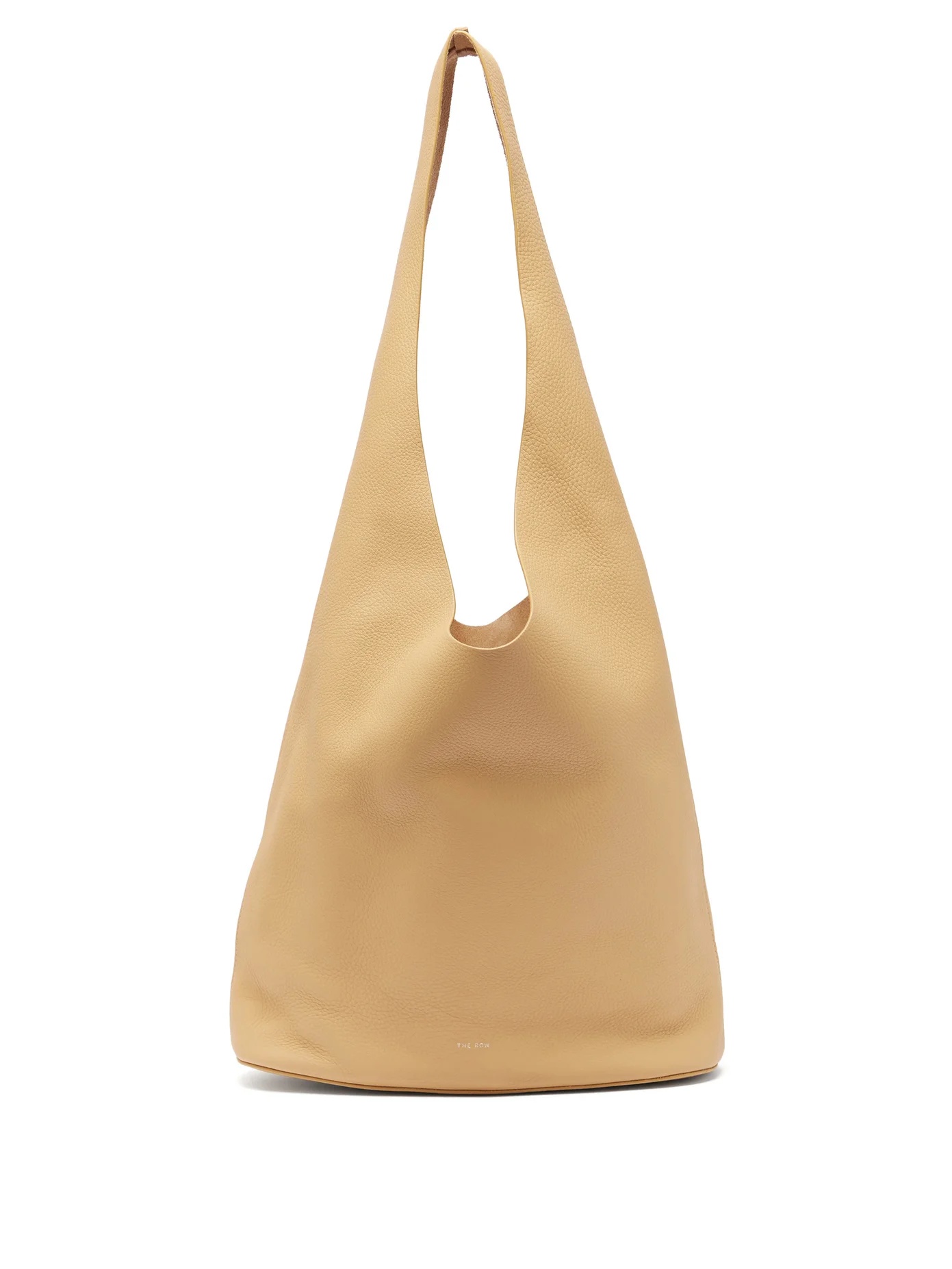 Bindle Three grained-leather tote bag - 1