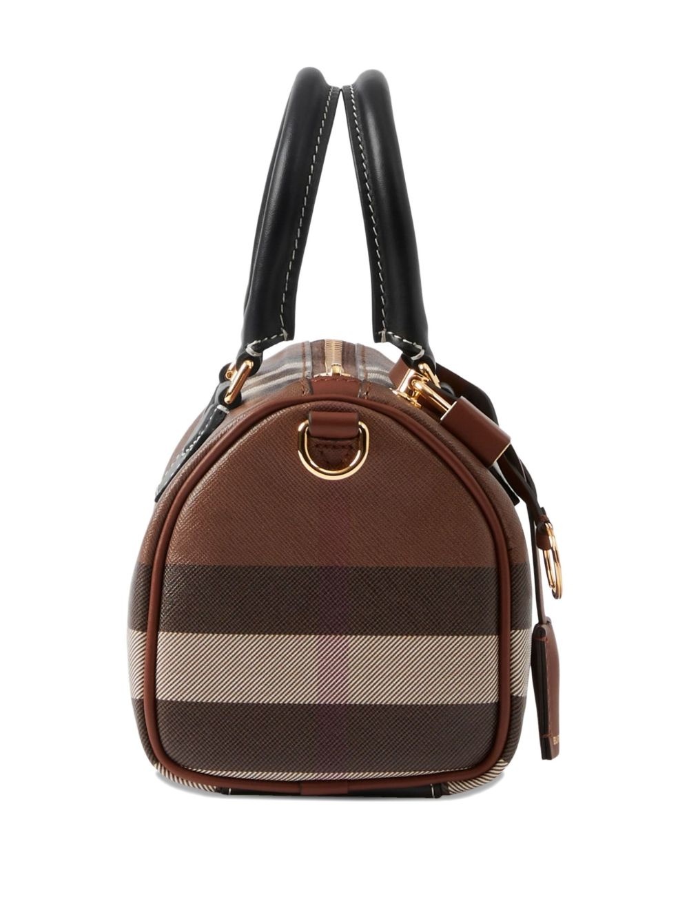 mini Check tote bag - 5