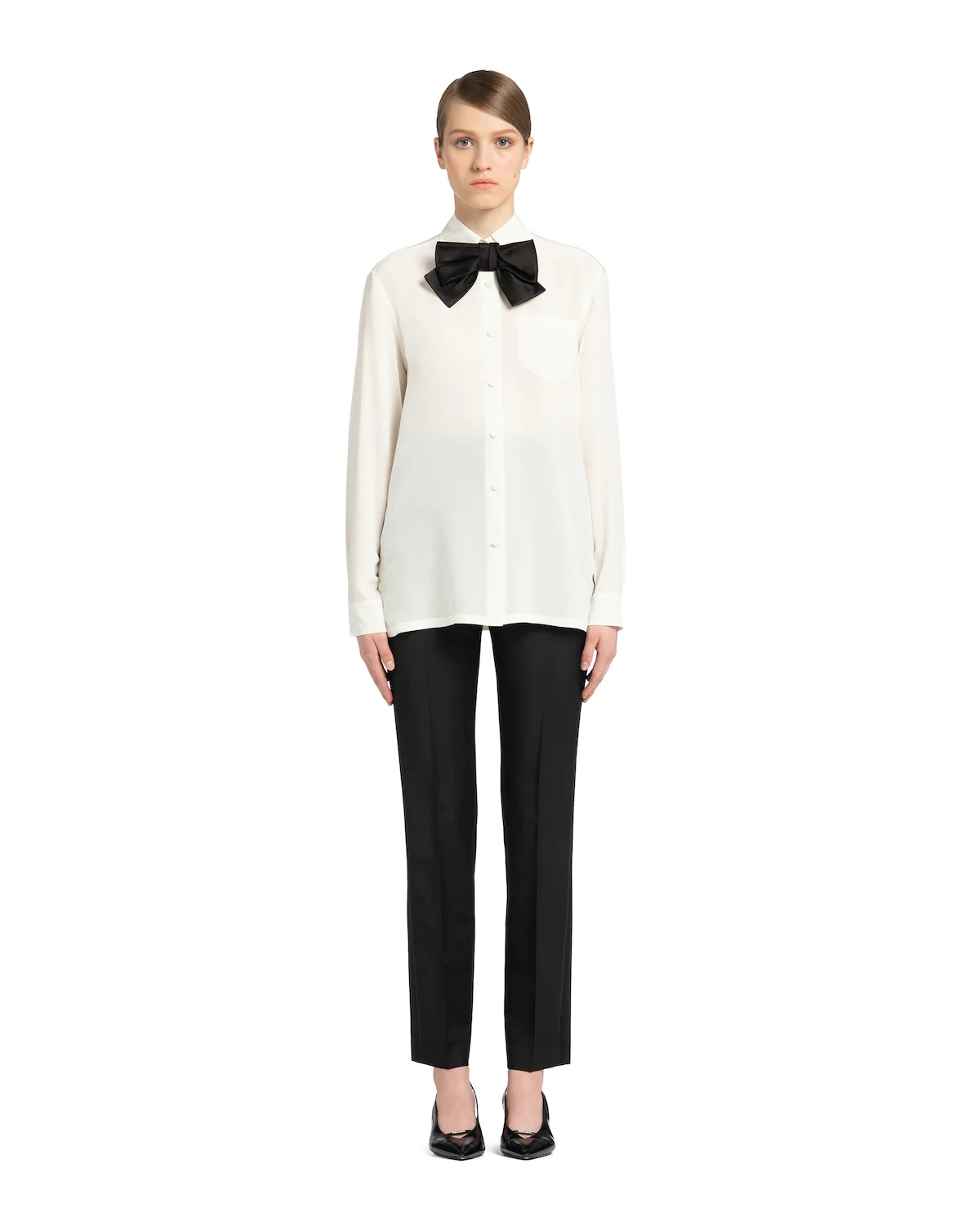 Crepe de chine shirt - 2