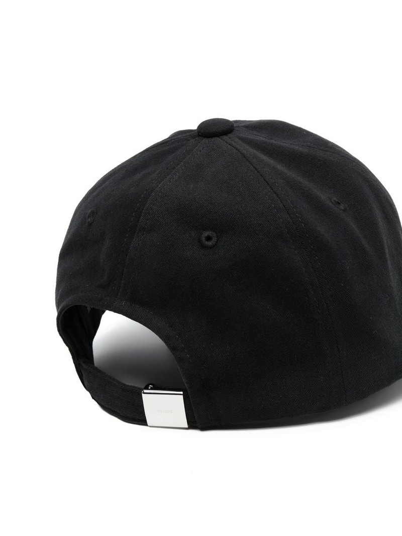 We11done embroidered-logo baseball cap outlook