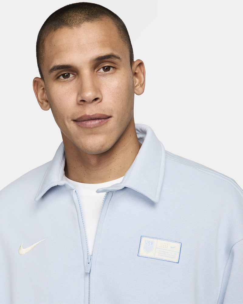 USMNT Club Men's Nike Soccer Harrington Jacket 3