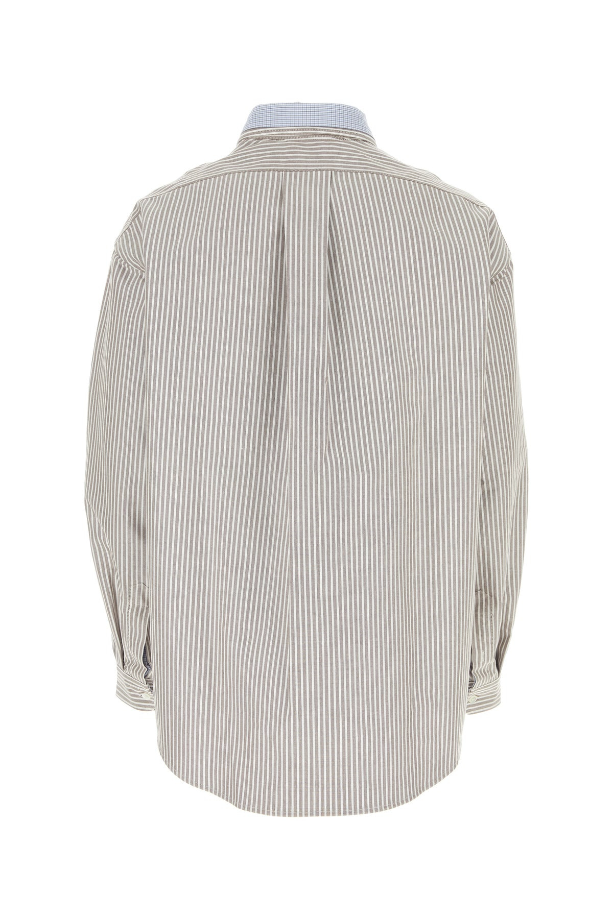 Embroidered oxford reversible shirt - 2