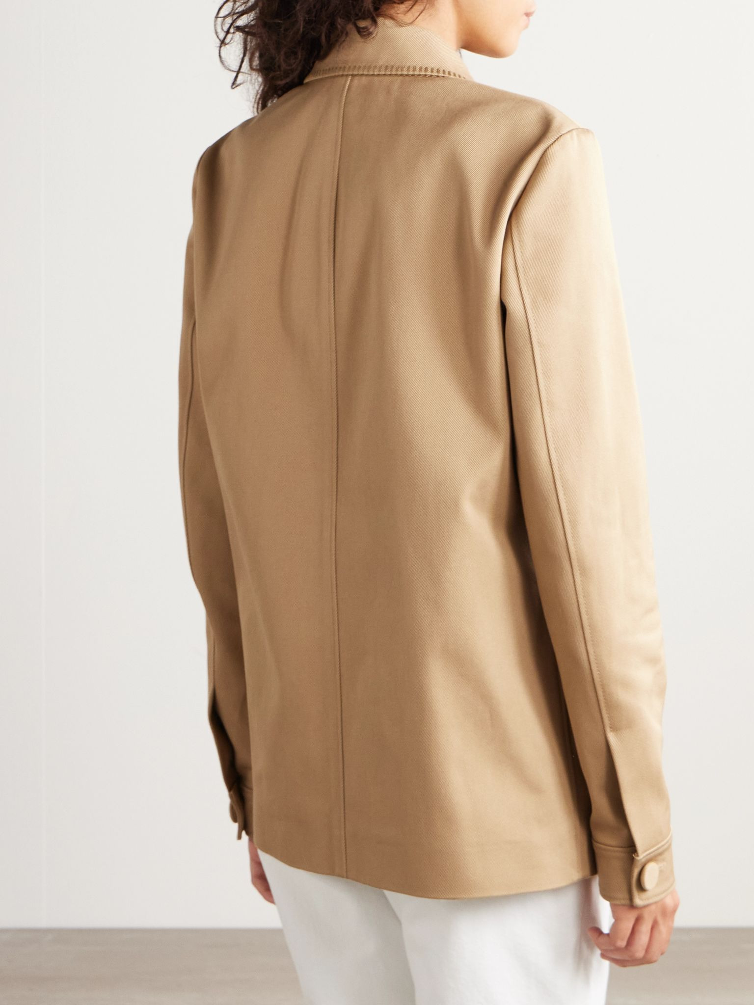 Ulu cotton-twill jacket Camel - 4
