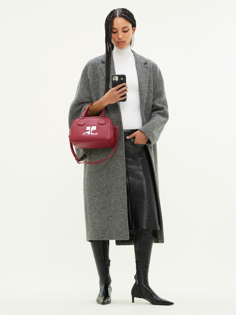 courrèges CAVIAR WOOL OVERSIZED COAT outlook