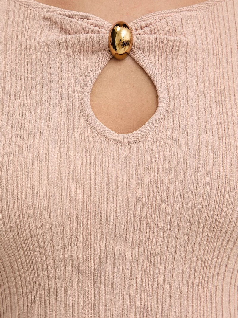 keyhole ribbed top 4