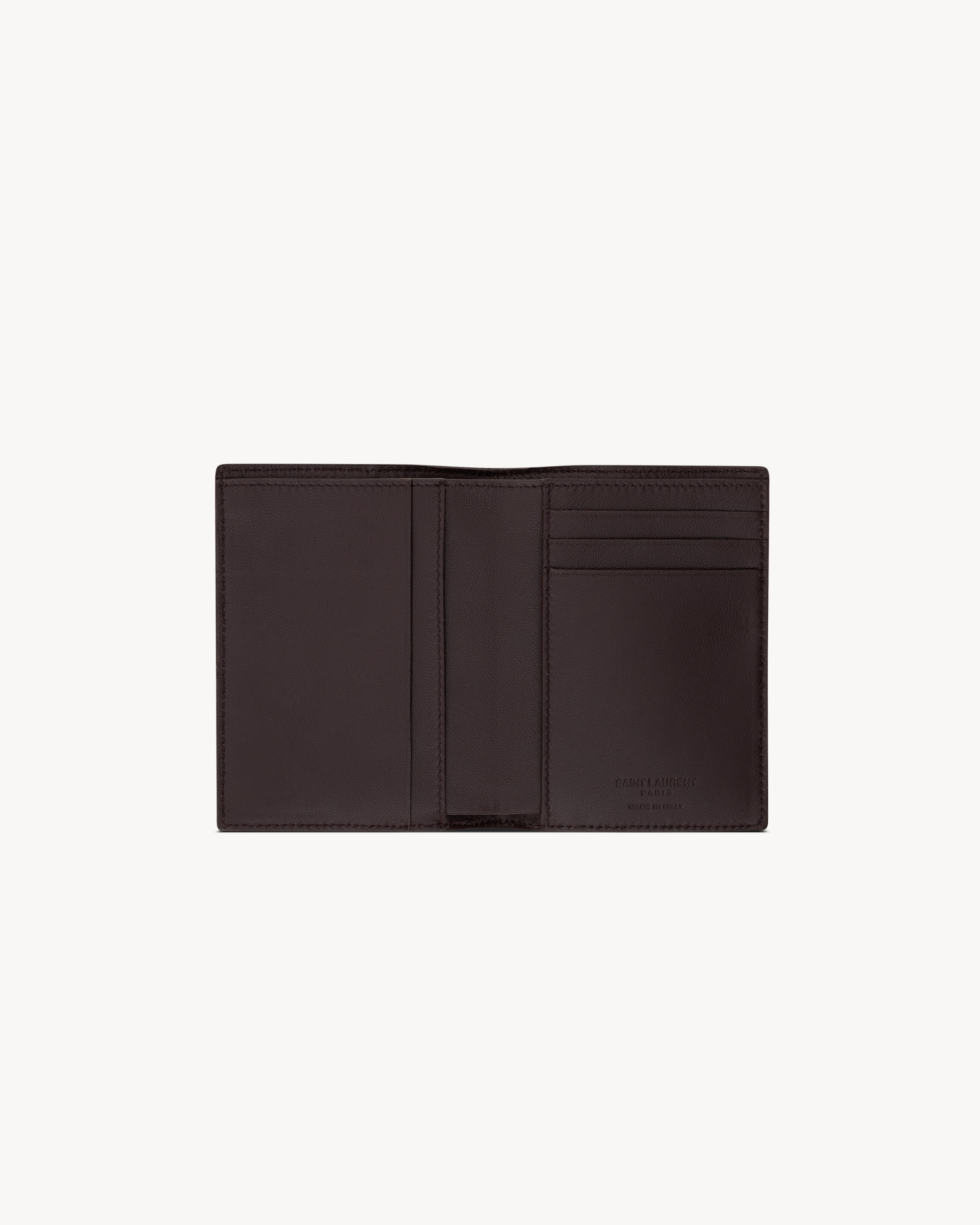 SAINT LAURENT PARIS CREDIT CARD WALLET IN LIZARD - 3
