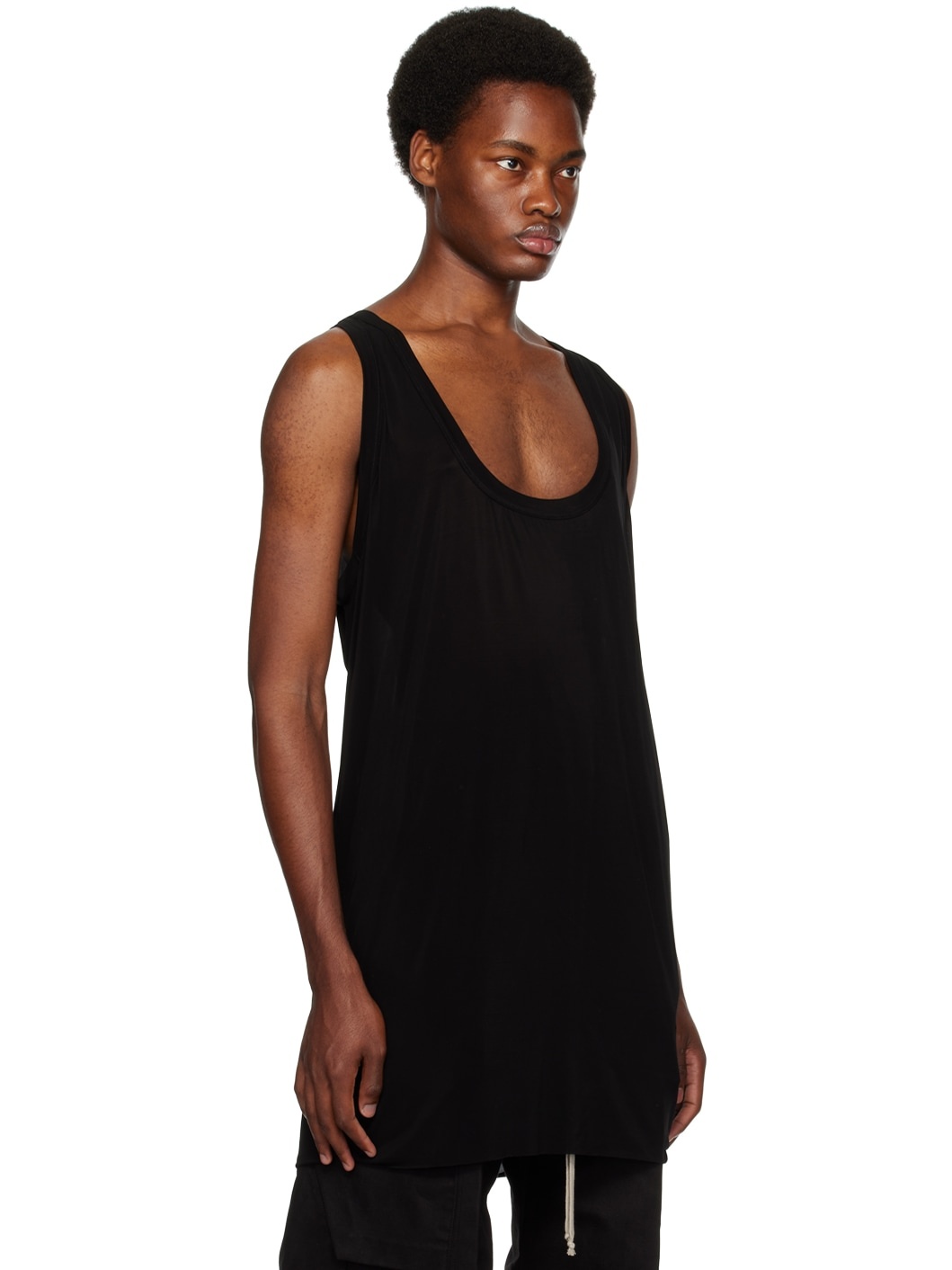 Black Fog Tank Top - 2