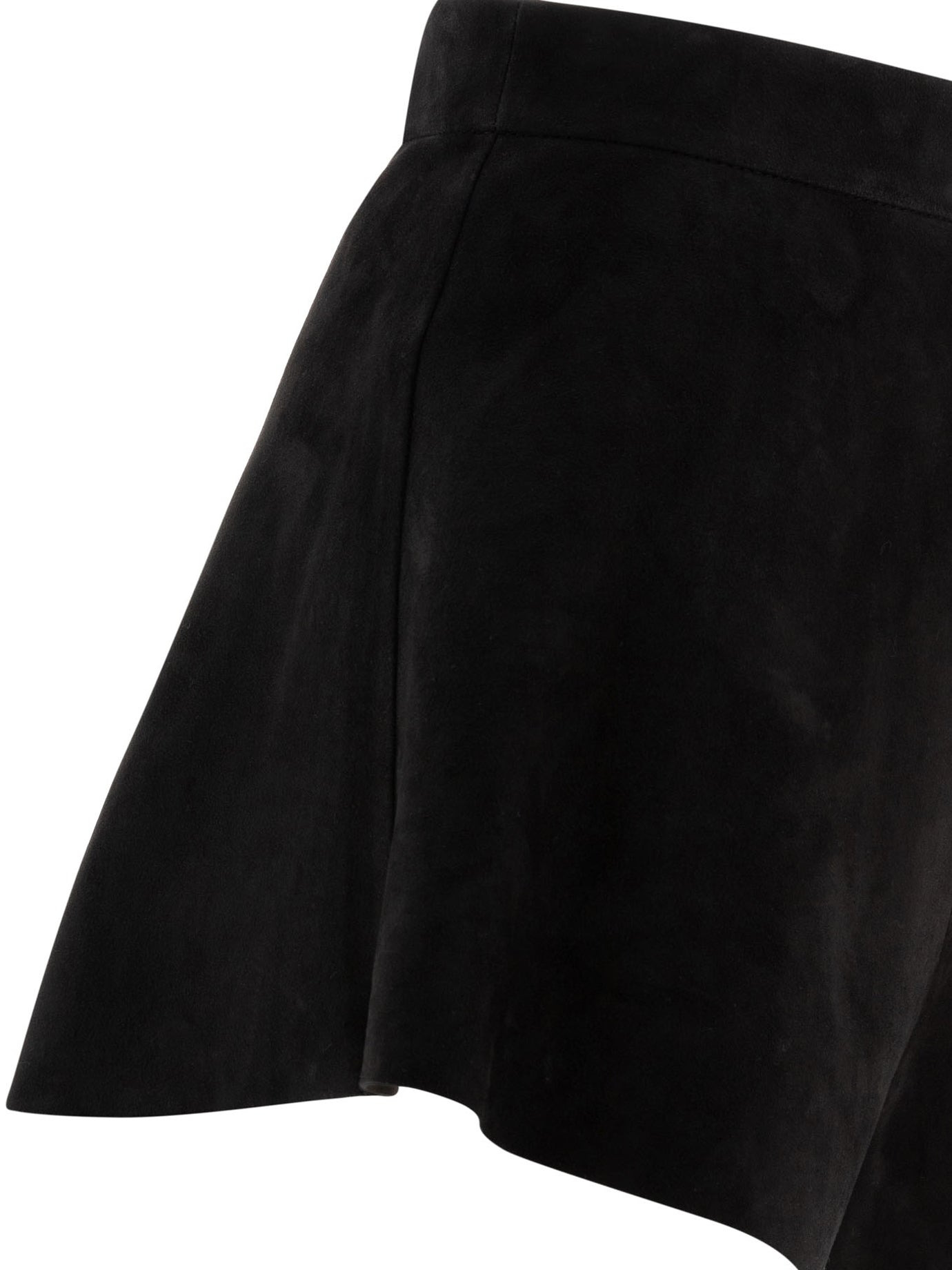 Max Mara Women Suede Shorts - 4