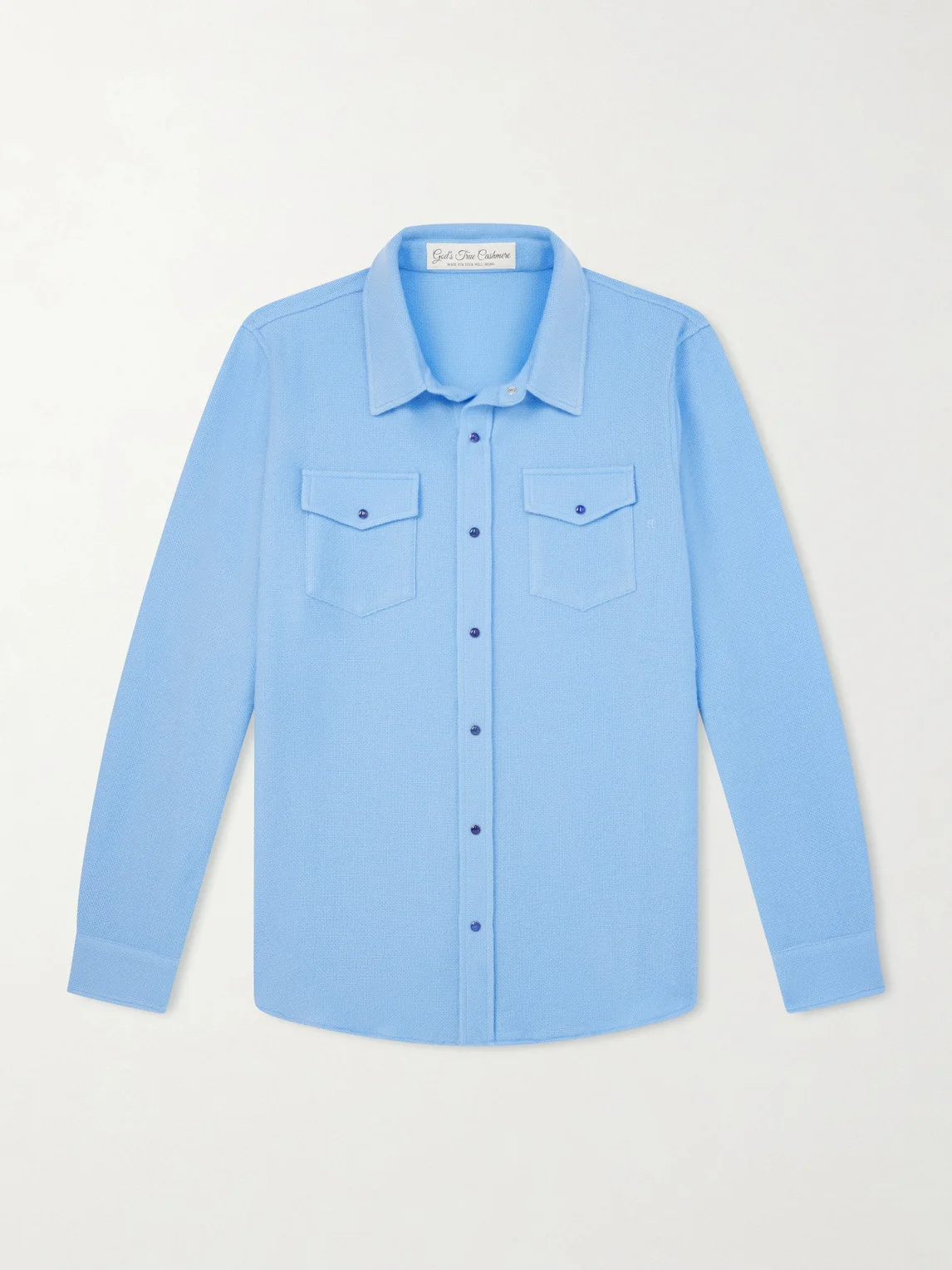 Blue Lagoon Cashmere Shirt - 1