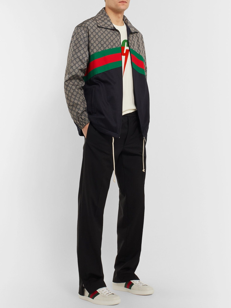 GUCCI Oversized Logo-Print Cotton-Jersey T-Shirt outlook
