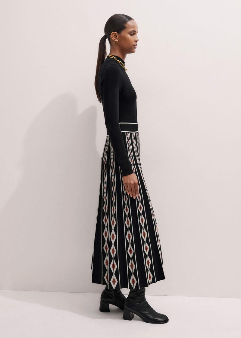 Half Zip Maxi Dress 6