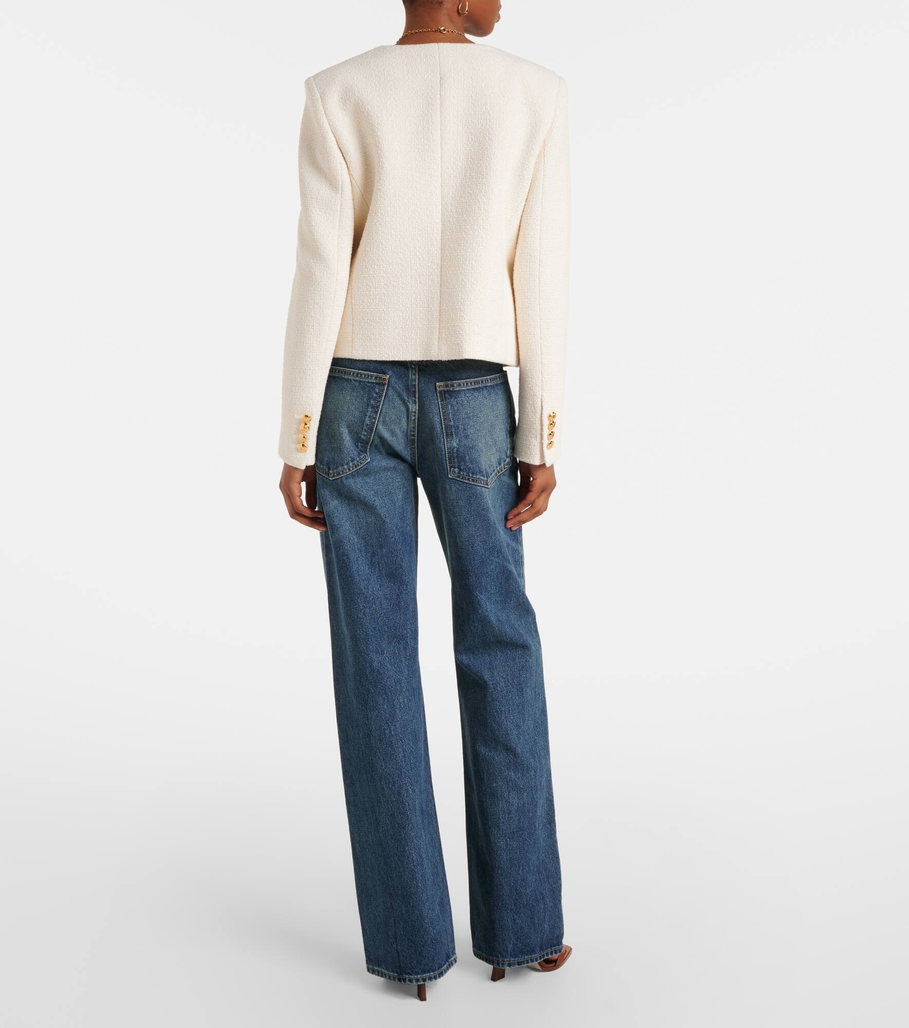 Patti cotton-blend bouclé jacket - 3