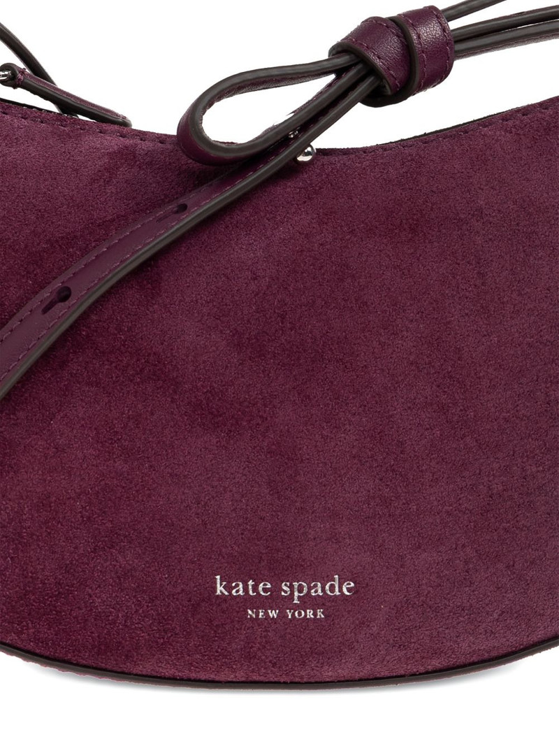 Loop suede crossbody bag 6