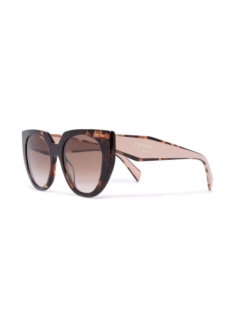Prada cat-eye frame sunglasses outlook
