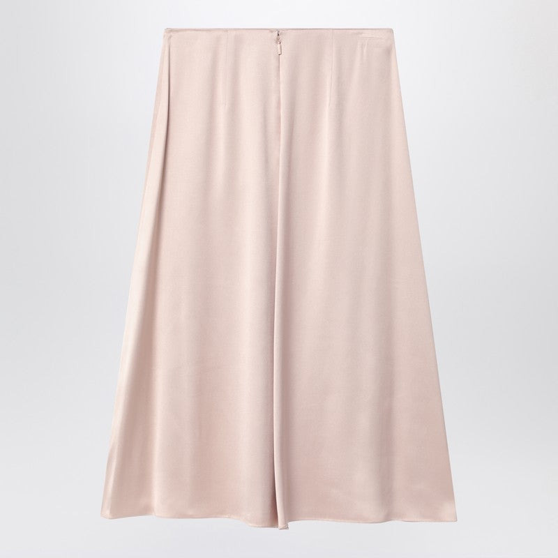 Fendi Champagne Silk Skirt Women - 2