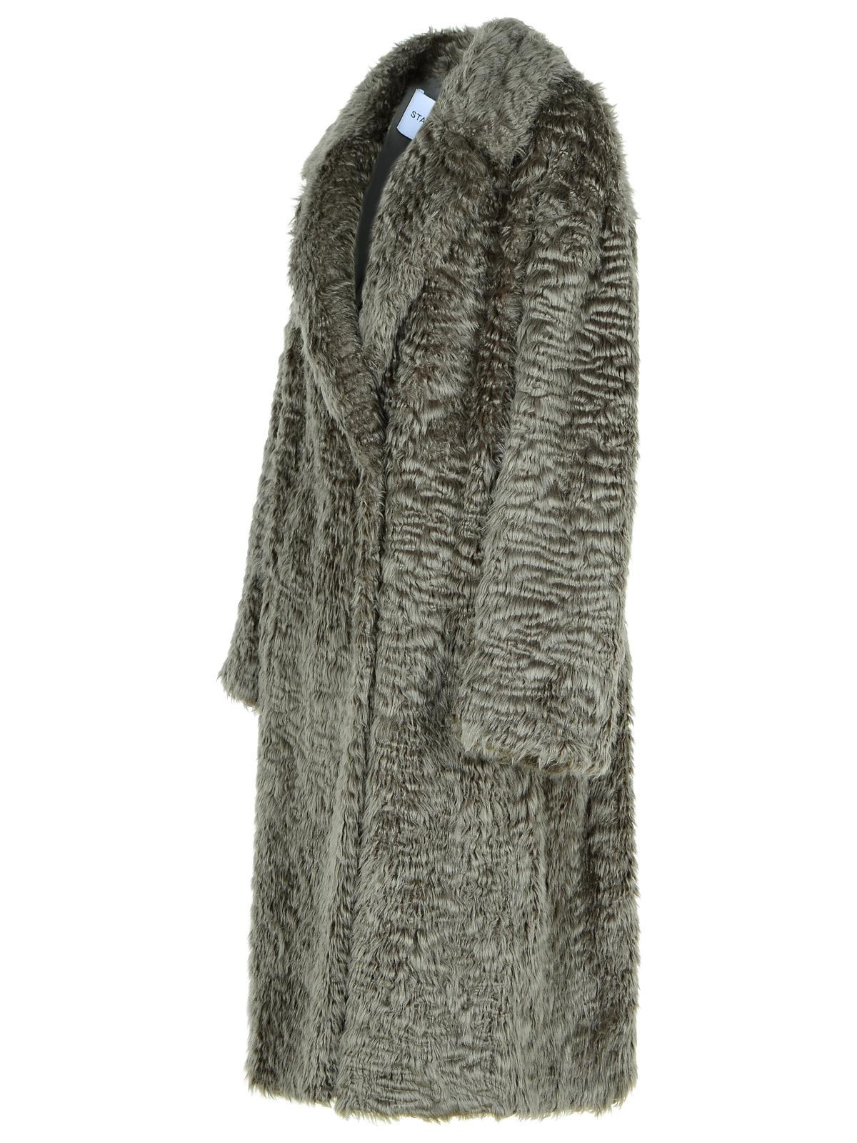 Stand Studio 'Nicole' Grey Modacrylic Coat Women - 2