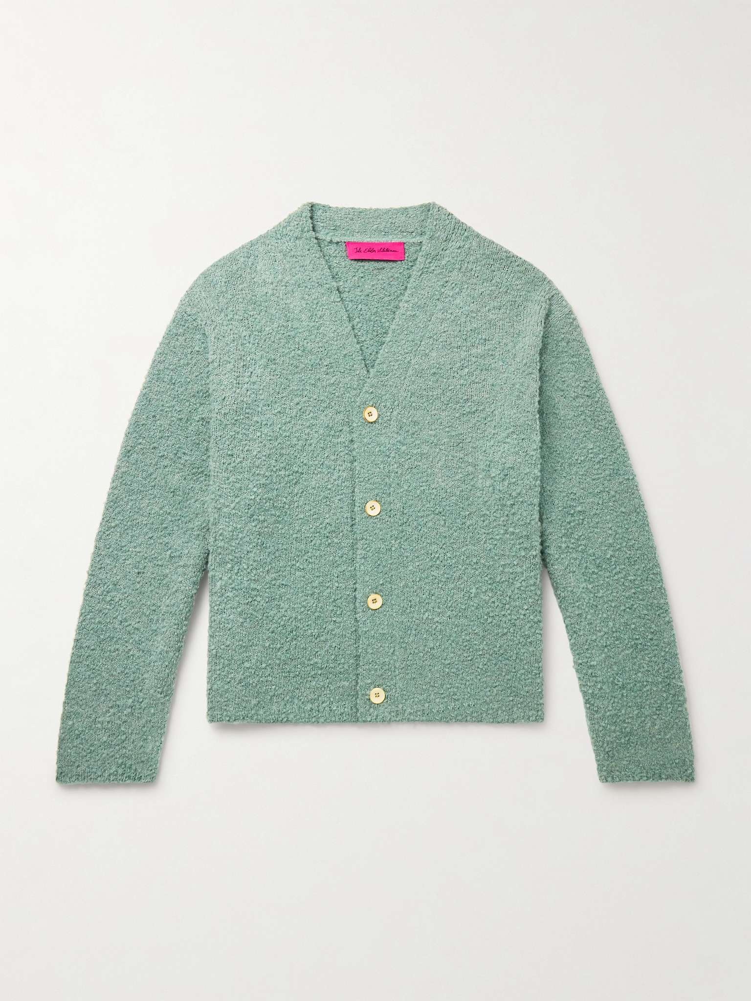 Oversized Cashmere, Alpaca and Silk-Blend Bouclé  Cardigan - 1