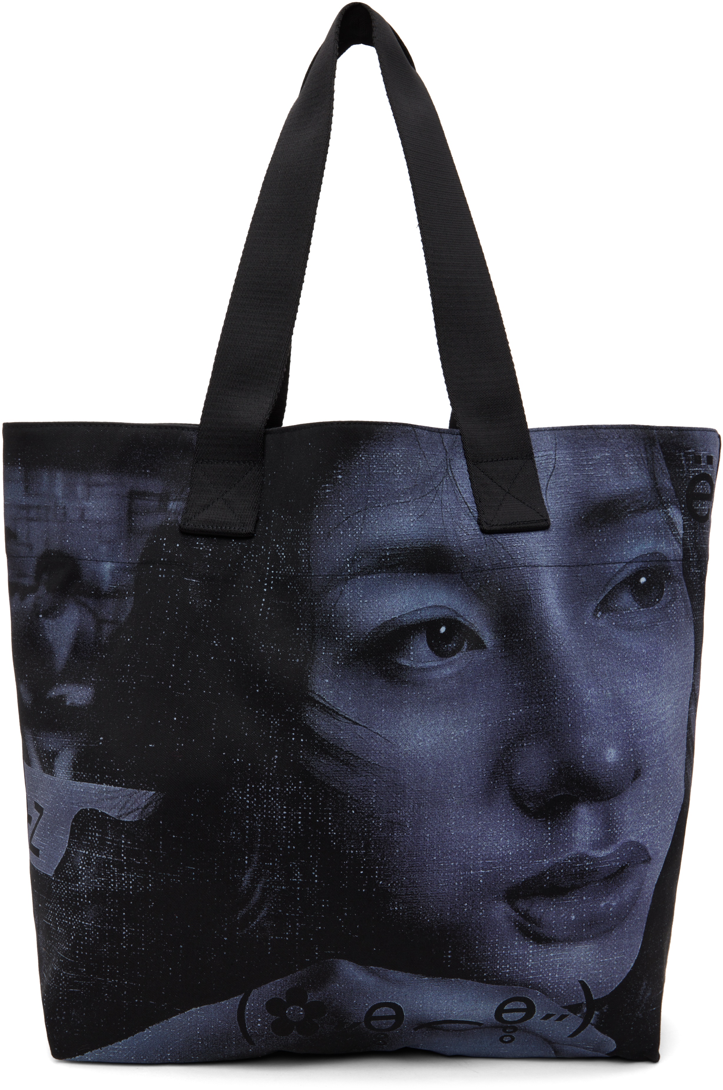 Black Maciej Kość Edition Portrait Tote - 1