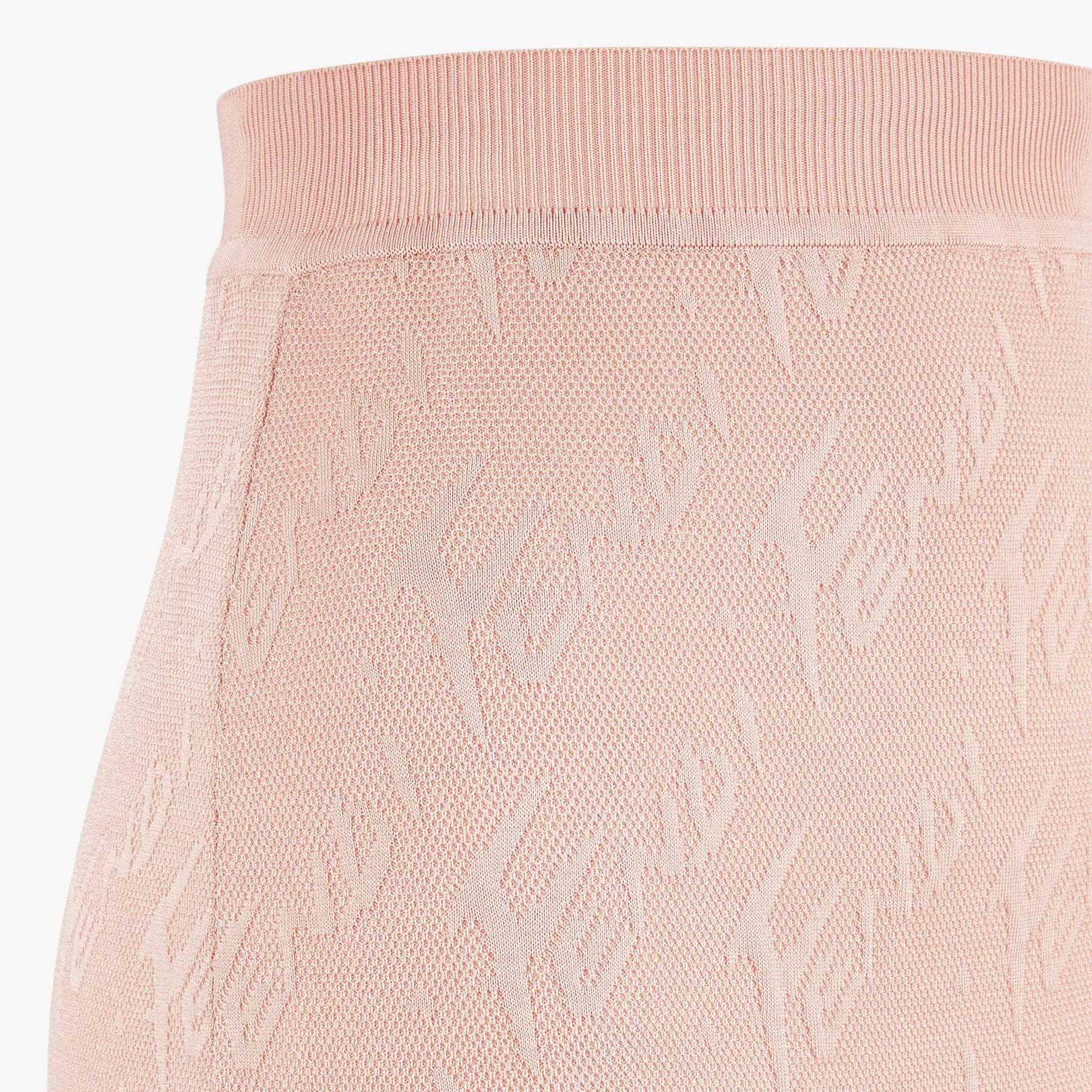 Pink viscose skirt - 3