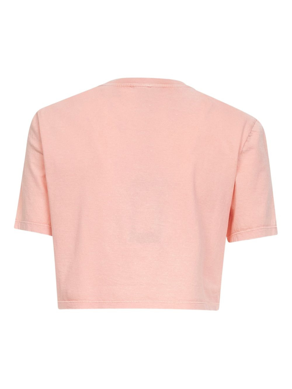 embossed-logo short-sleeve top - 2