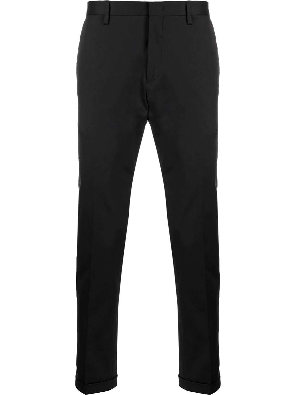 mid-rise tapered trousers - 1