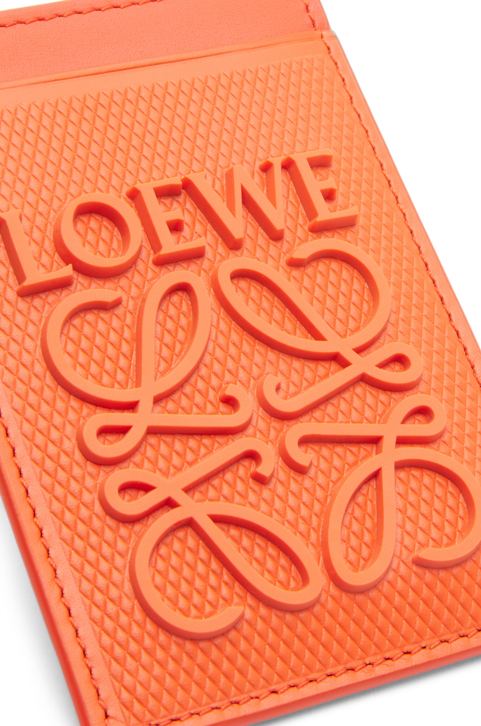 Slim cardholder in diamond calfskin - 4