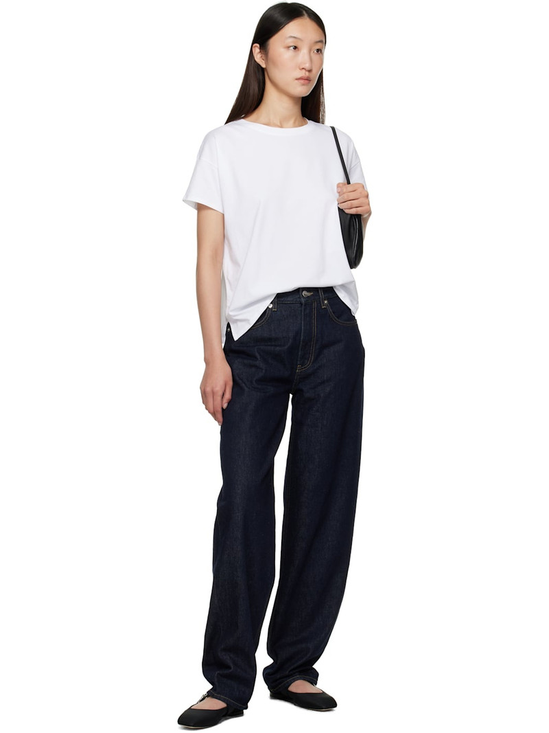 Loulou de Saison White Basiluzzo LDS Short Sleeve T-shirt outlook