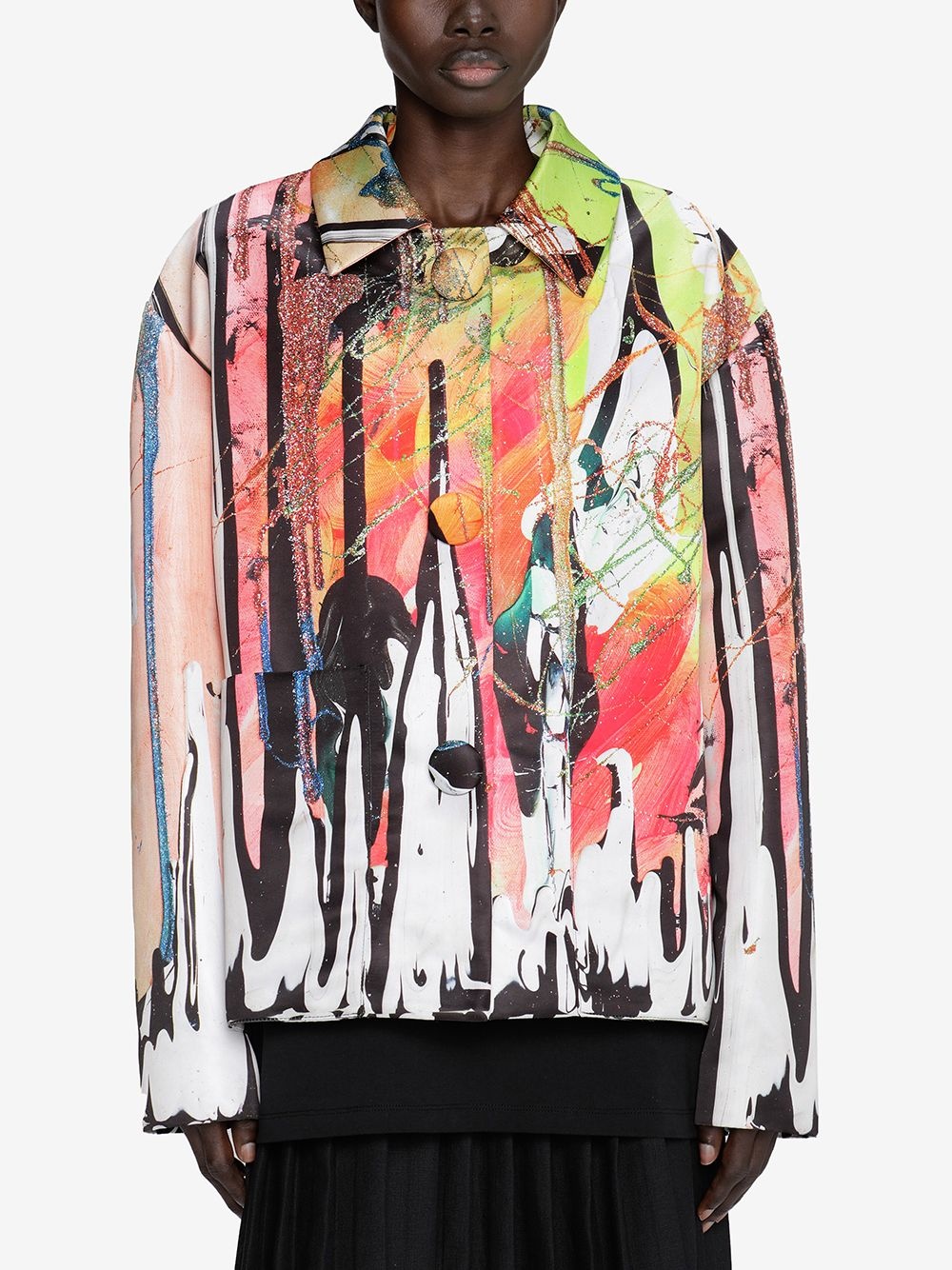 Mindscape printed jacket - 3