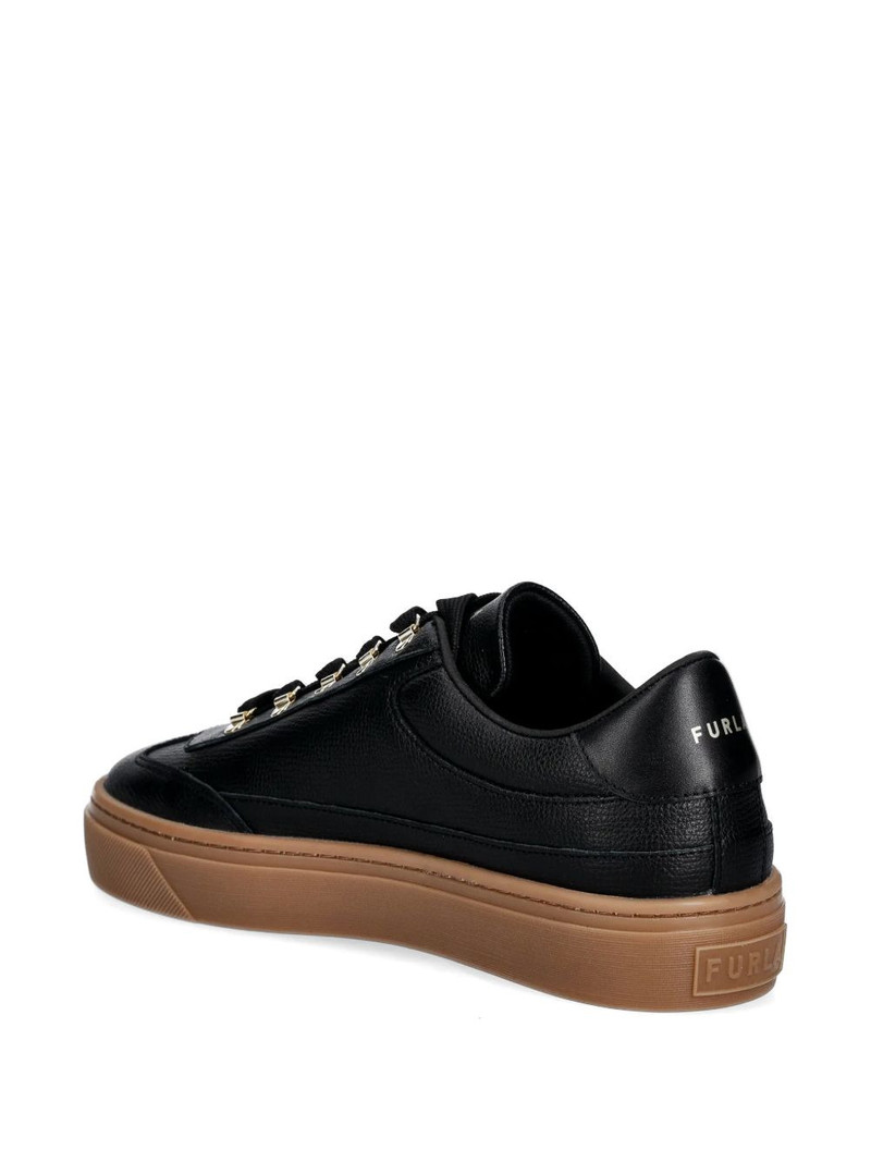 eyelet lace-up sneakers 3