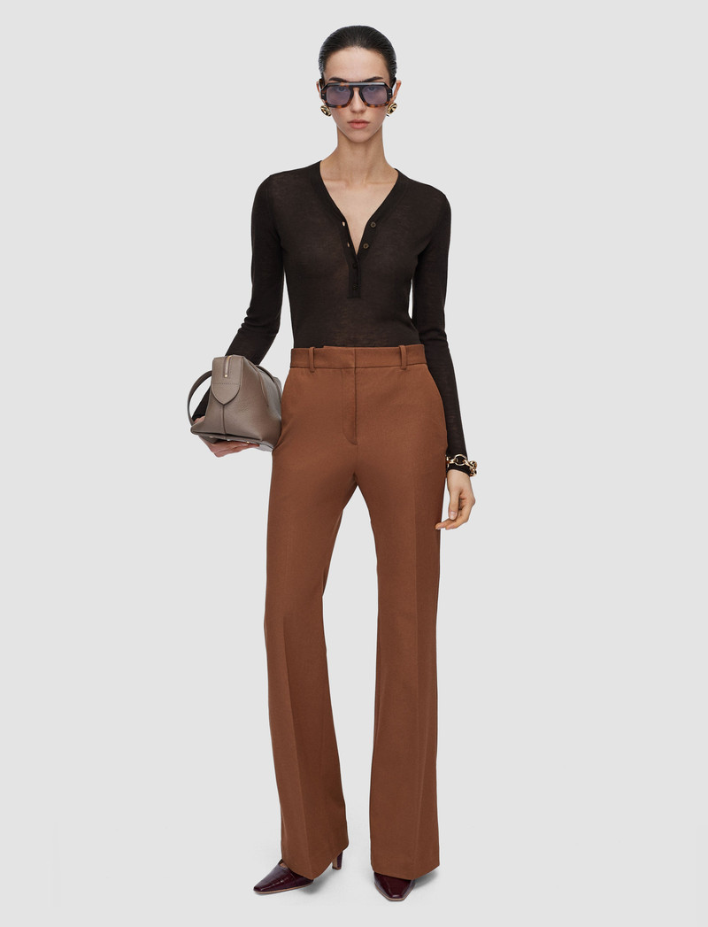 JOSEPH Tafira Gabardine Stretch Trousers outlook