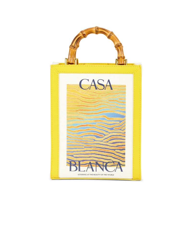 Jour Dange Canvas Mini Tote Bag | Casablanca Paris 1