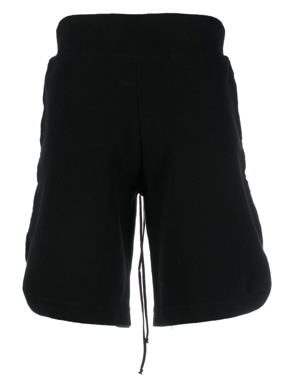 logo-detail cotton bermuda shorts - 2
