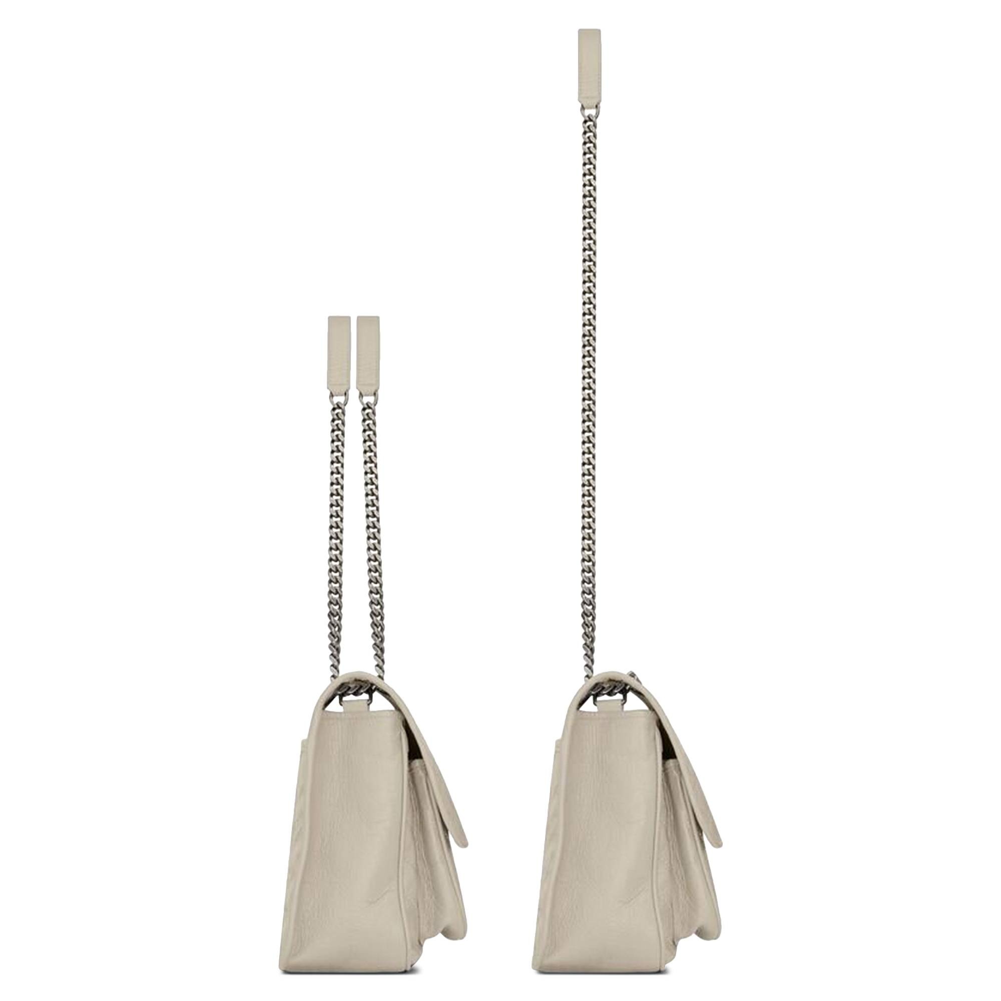 Saint Laurent Medium Niki Monogram Chain Bag 'Soft Cream' - 3
