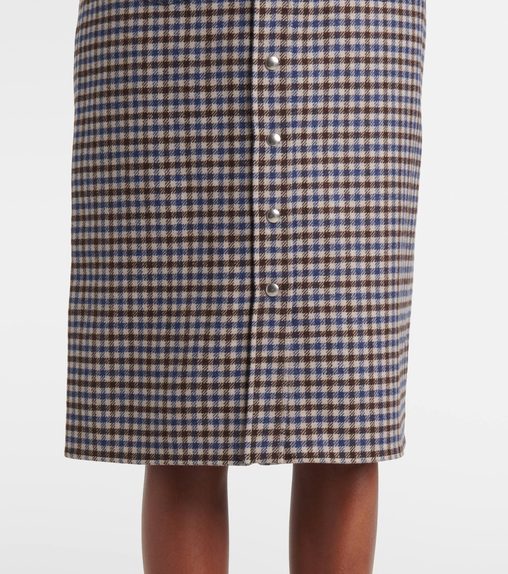 Wool pencil skirt - 5