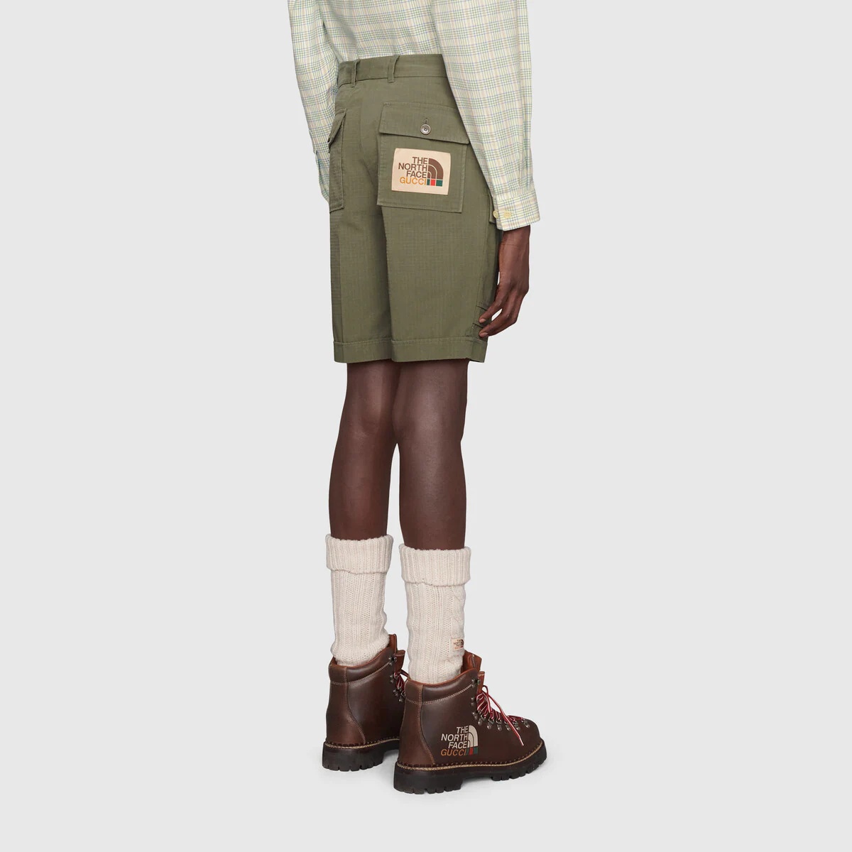 The North Face x Gucci nylon shorts - 4